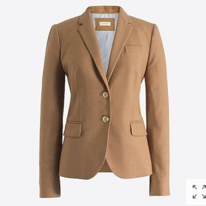 J Crew 00 Schoolboy Blazer Camel